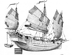26 - Cina - giunca marittima dello Hainan